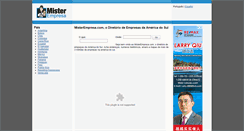 Desktop Screenshot of misterempresa.com