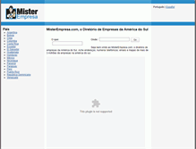 Tablet Screenshot of misterempresa.com